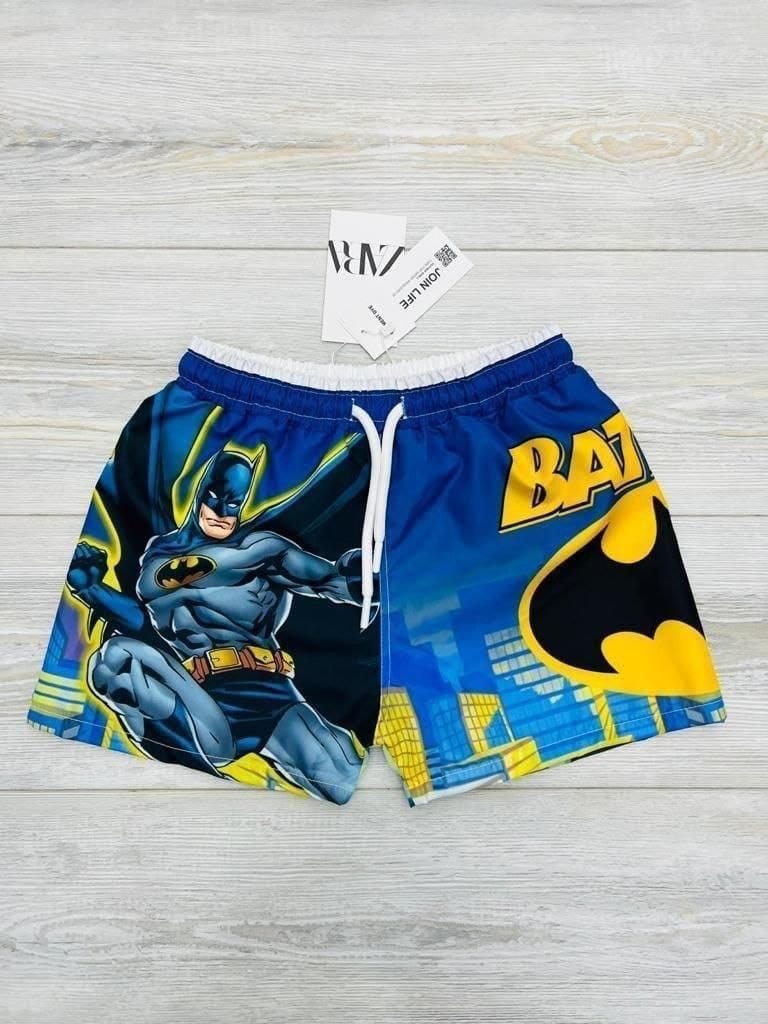 Boys Hero Print Swim Shorts