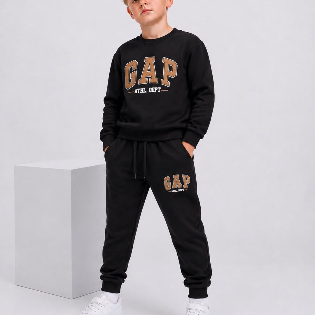 Boys Graphic Logo Tracksuit Set