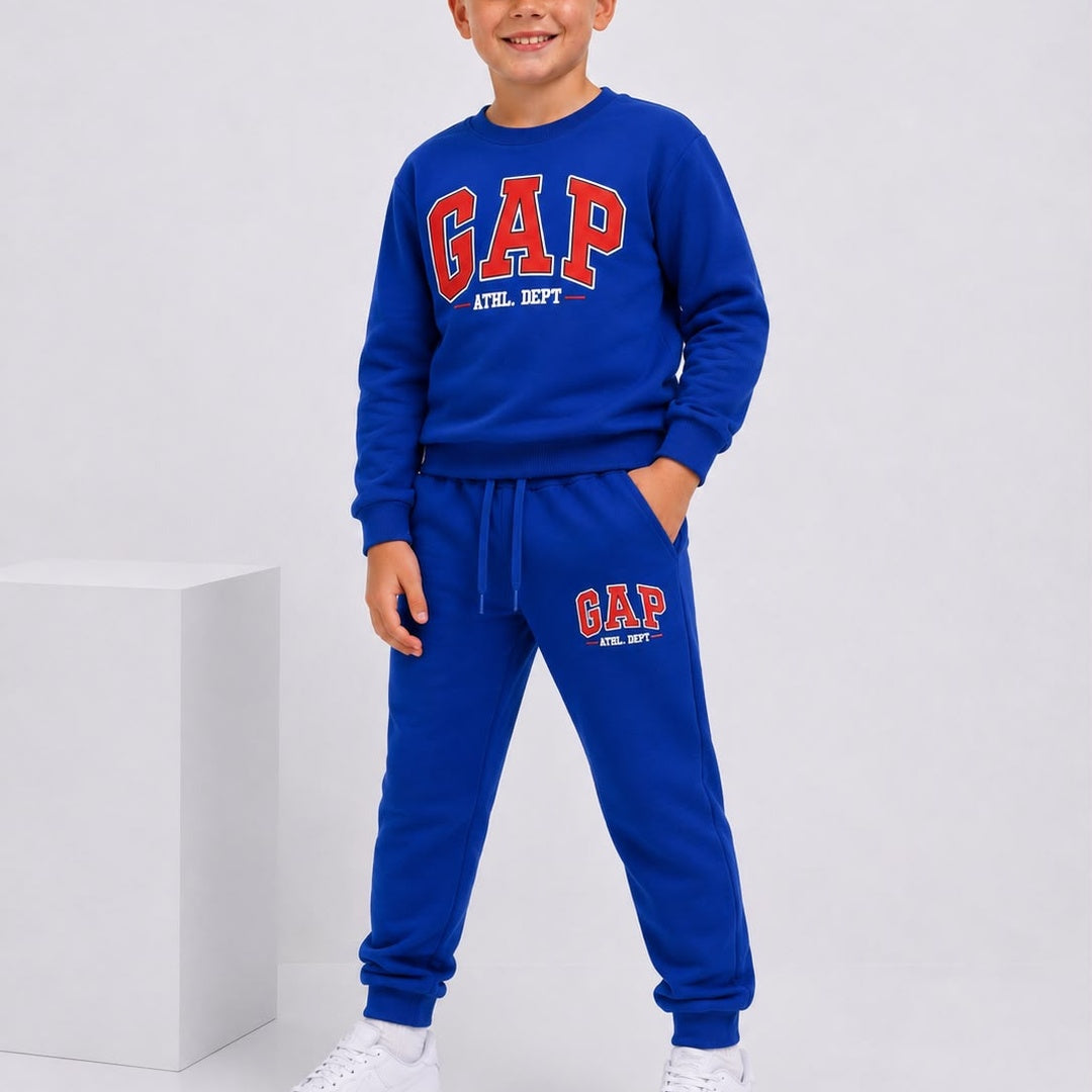 Boys Graphic Logo Tracksuit Set